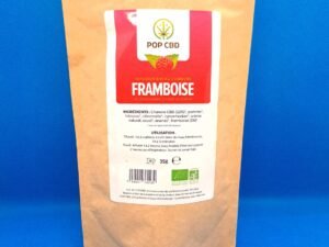 Infusion bio au CBD-Framboise