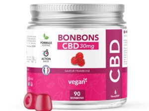Gummies CBD 30mg  framboise Hexazen