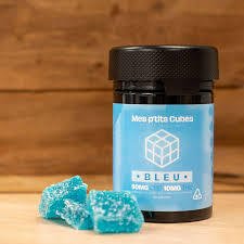 Gummies CBD et THC, blueberry limonade Mes P'tits cubes