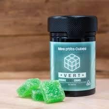 Bonbons CBD THC, 2 mg THC+25mg CBD, Mes p'tits cubes